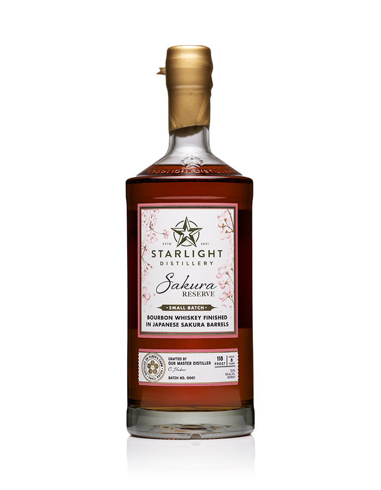 Bourbon Whiskey, 'Sakura Reserve', Starlight