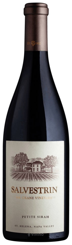 Salvestrin Winery St Helena Petite Sirah 2021