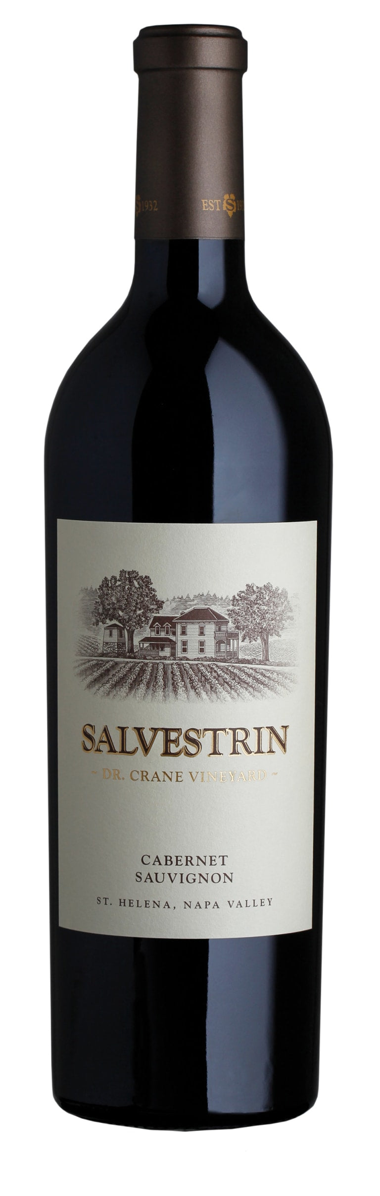 Salvestrin Winery Dr Crane Estate St Helena Cabernet Sauvignon 2016