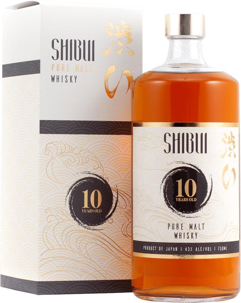 Shibui 10 Years Old Nokoribi Kara Lightly Peated Pure Malt Whiskey