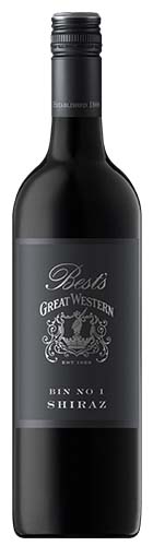 Shiraz, 'Bin No. 1', Best's Great Western 2019