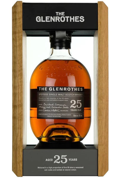 The Glenrothes 25 Year Old Single Malt Scotch Whisky