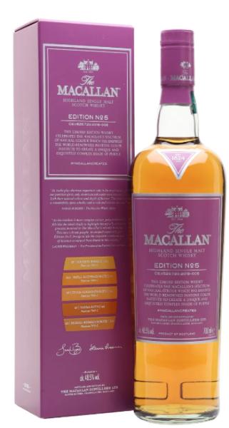 The Macallan Scotch Single Malt Edition No. 5