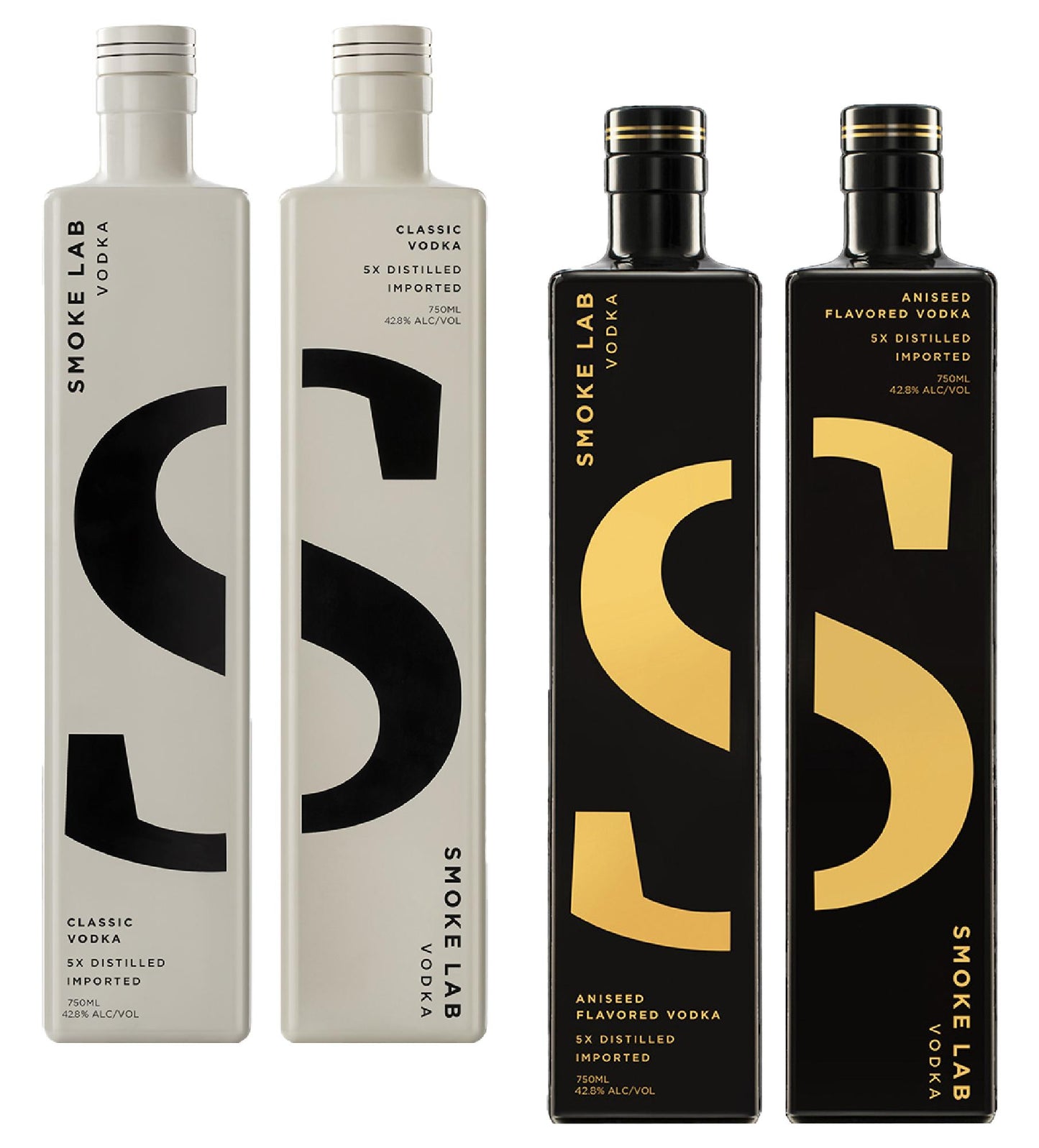 The Smoke Lab Collection Classic & Aniseed Flavored Vodka