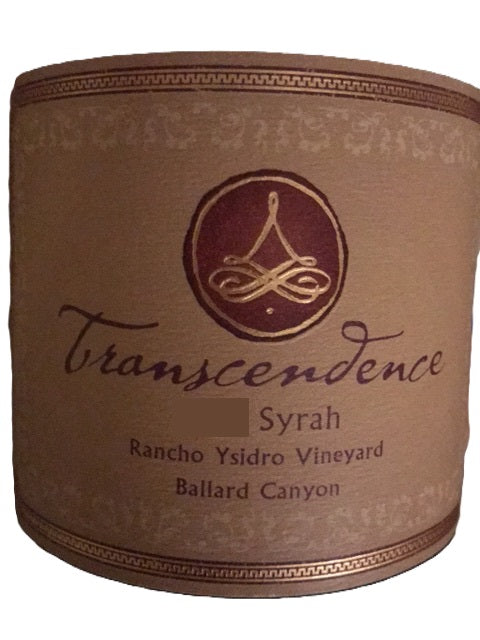 Transcendence Syrah Rancho Ysidro Vineyard 2013 750-12 2013
