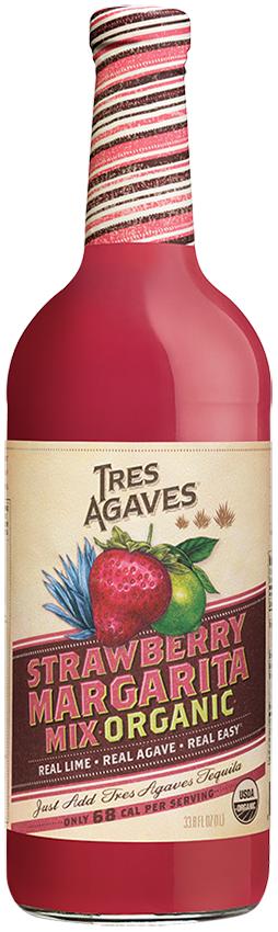 Tres Agaves Organic Strawberry Marg Mix