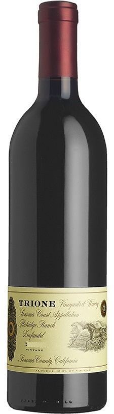 Trione Vineyards & Winery Flatridge Ranch Sonoma Coast Zinfandel 2017