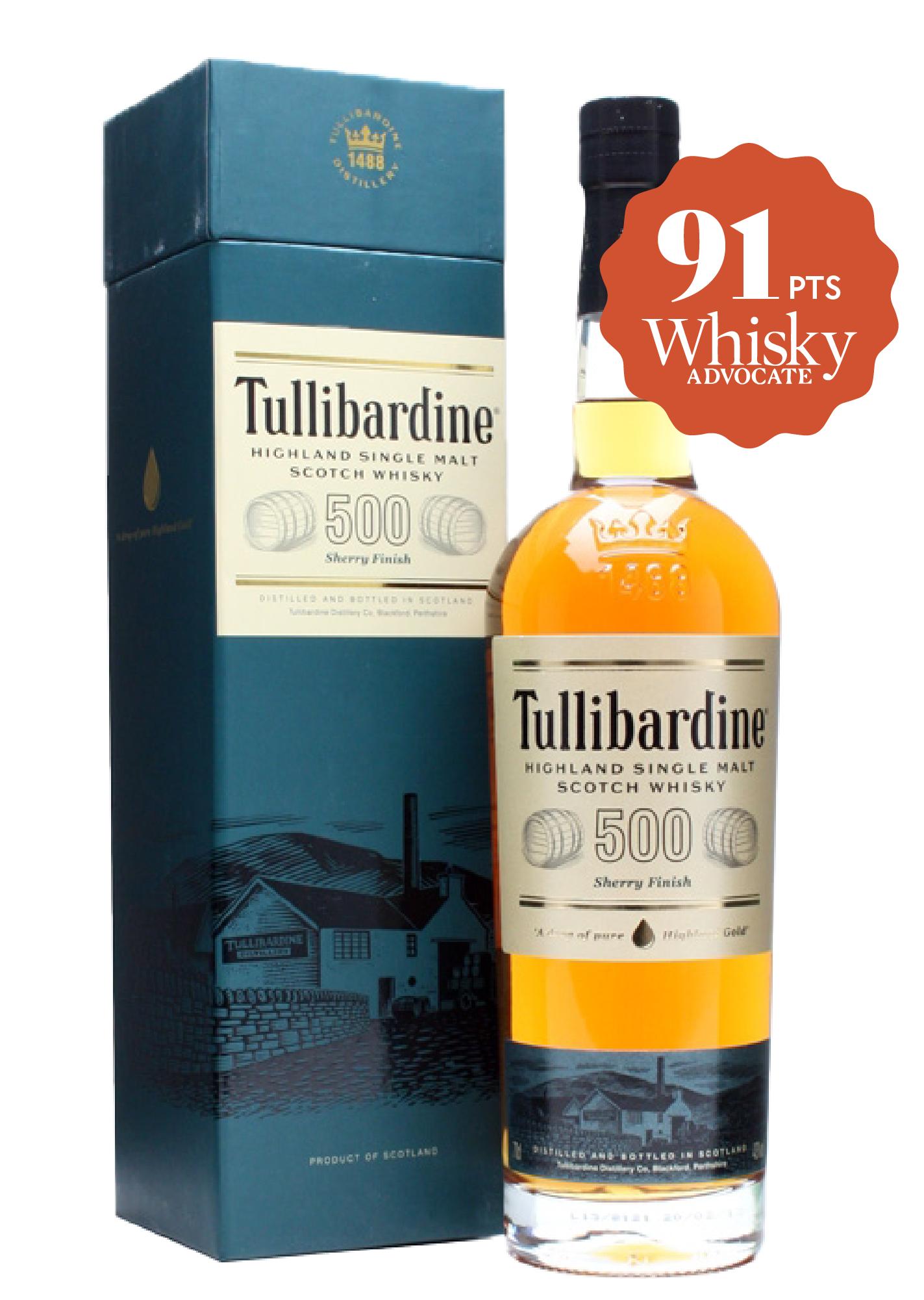 Tullibardine Scotch Single Malt 500 Sherry Finish