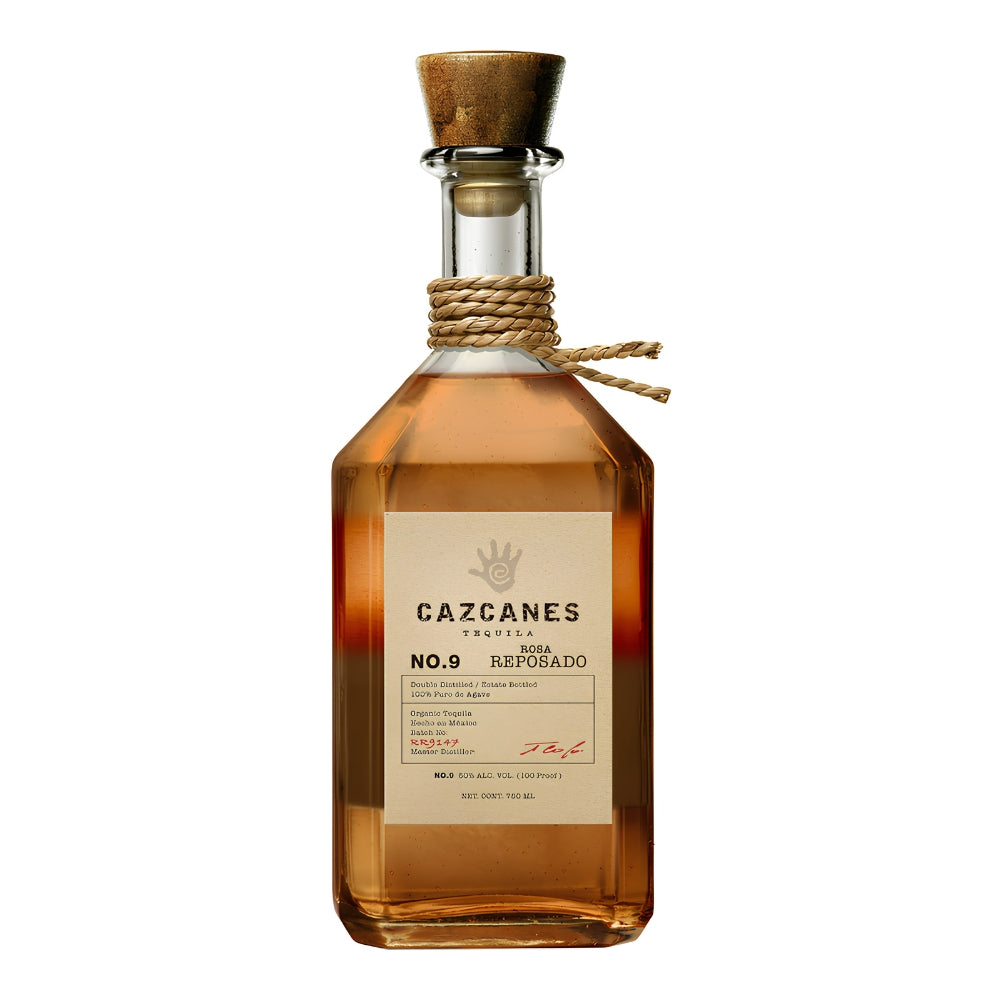 Cazcanes No.9 Rosa Reposado Tequila 100% Puro De Agave 750 ML