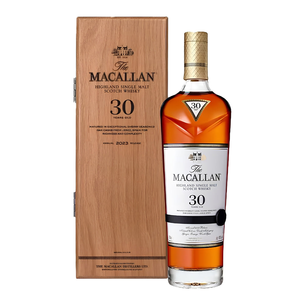 The Macallan Sherry Oak Single Malt Scotch 30 Year