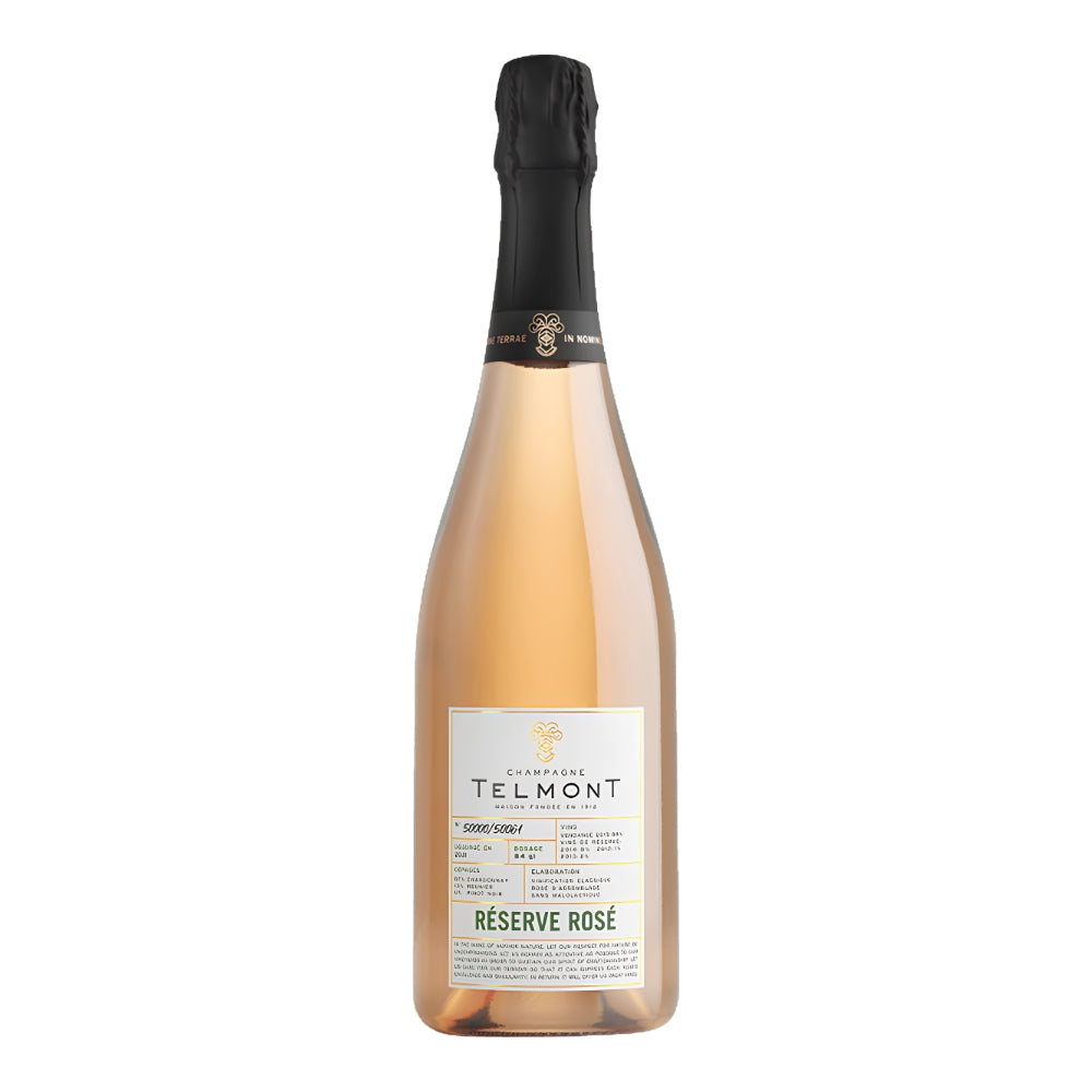 Telmont Champagne Brut Rose Reserve 750 ML