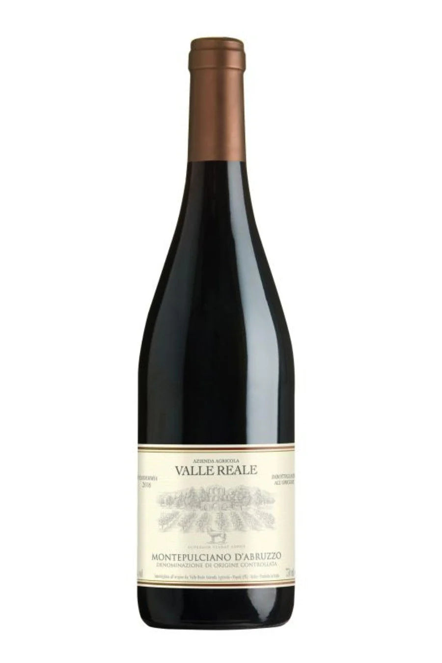 Valle Reale Montepulciano D'Abruzzo Doc Organic Grapes