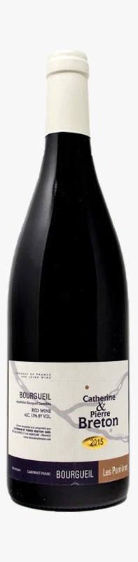 Catherine et Pierre Breton Bourgeuil Les Perrières 2015