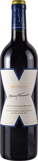 Xavier Flouret Château Haut-Meneau Blaye Côtes de Bordeaux Quai Lumière 2016 (Case only)