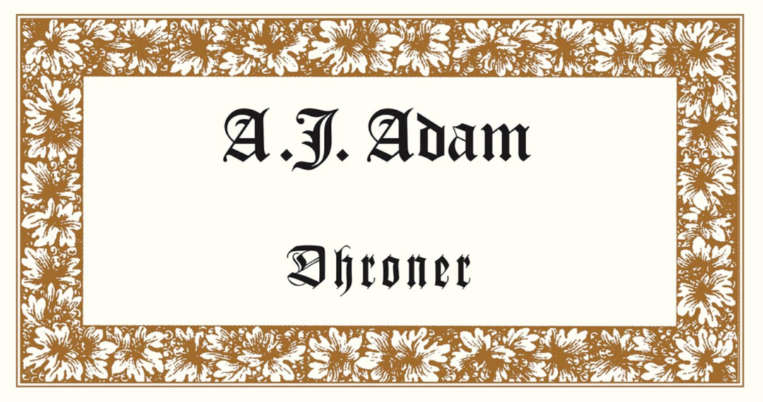 Dhroner Riesling Trocken, A.J. Adam 2024