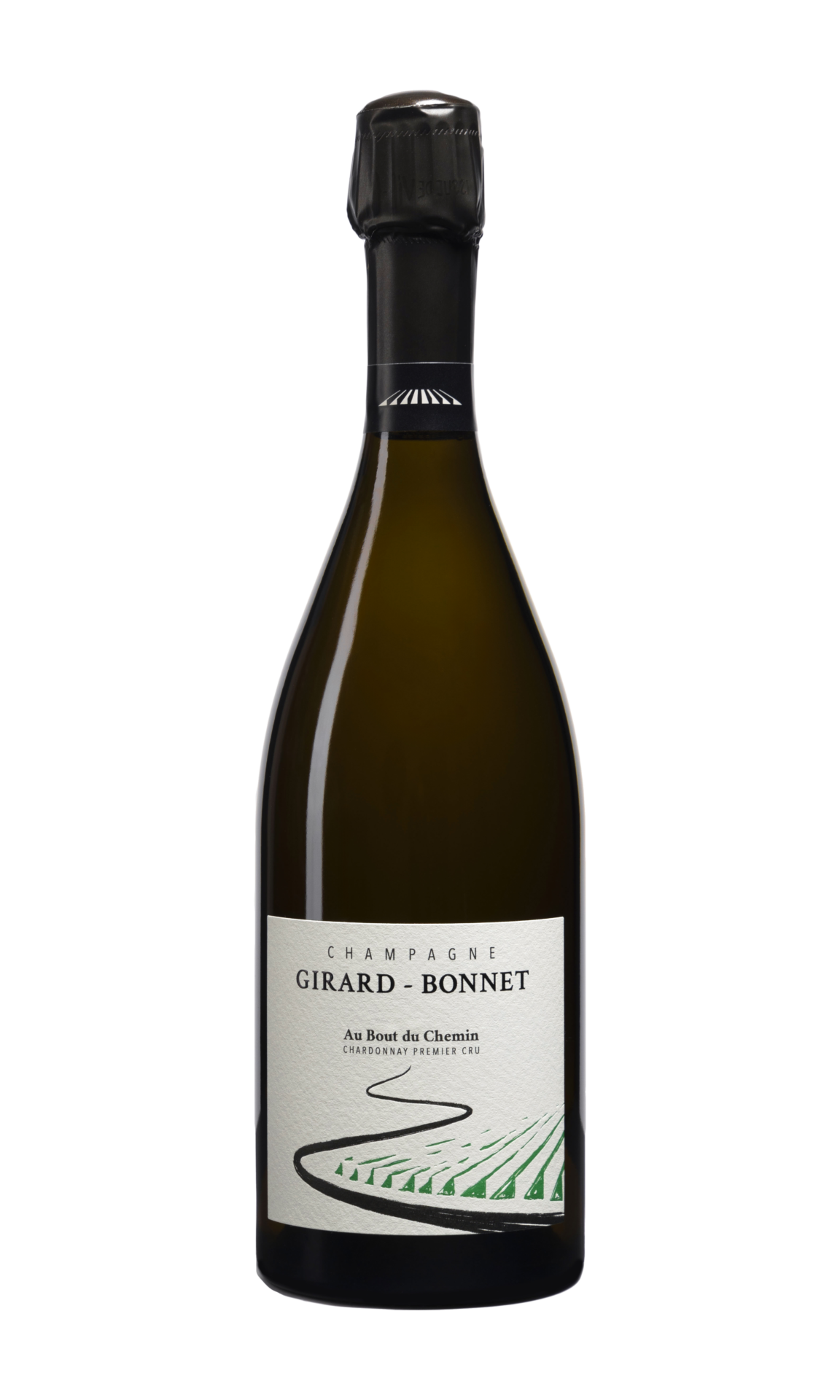 "Au Bout du Chemin" Blanc de Blancs 1er Cru Extra Brut, Champagne Girard-Bonnet