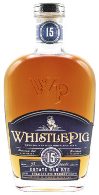 Whistle Pig 15 Year Vermont Estate Straight Rye Whiskey