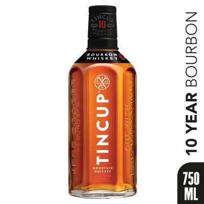 TinCup American Whiskey 10 Year Bourbon
