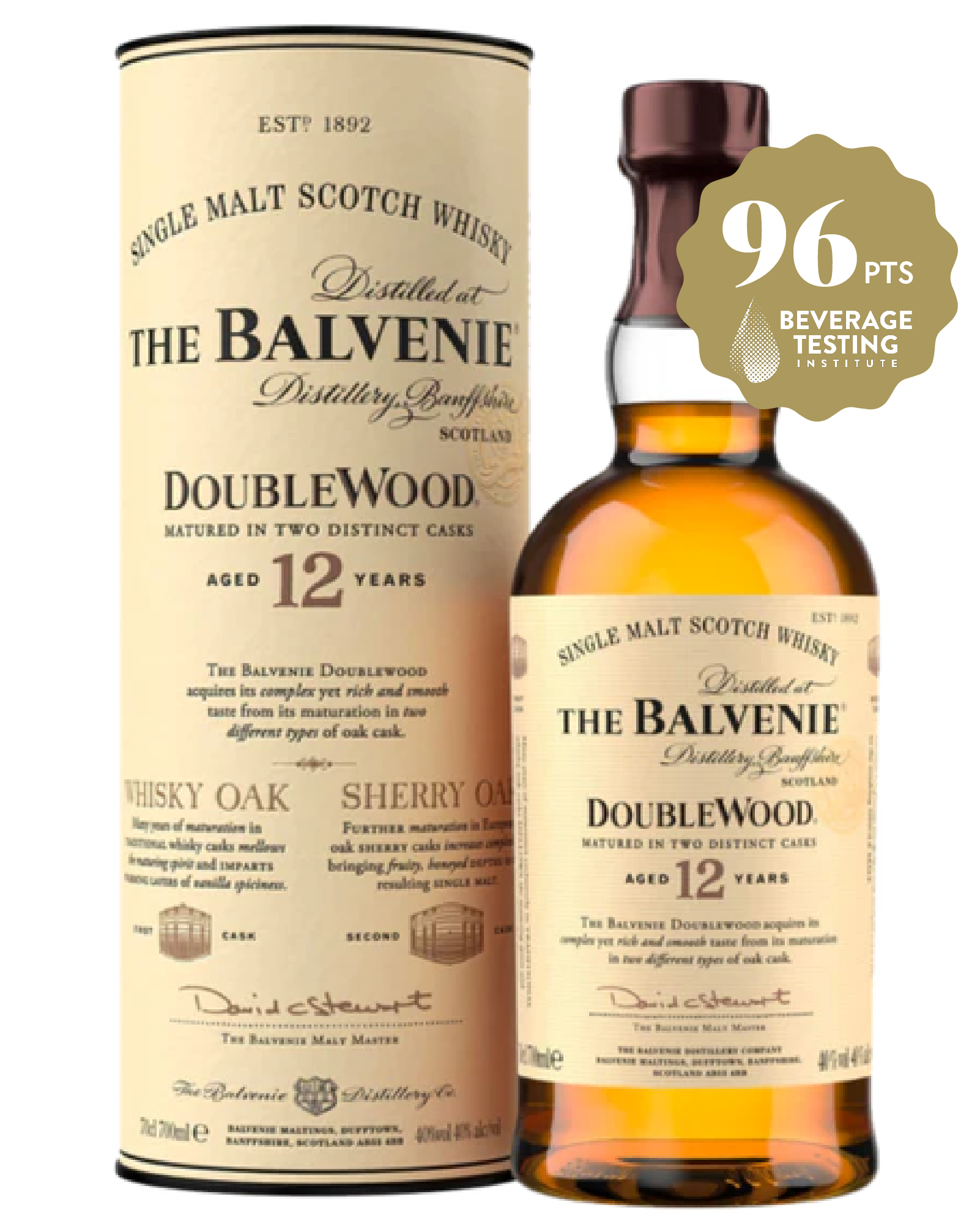 Buy The Balvenie Doublewood 12-Year Single Malt Scotch - 750ML – Wine  Chateau