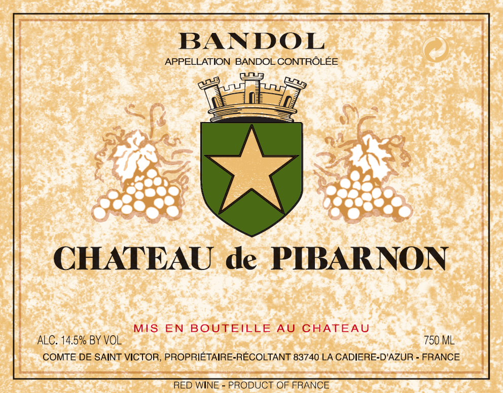Bandol Rouge, Chateau De Pibarnon 2022
