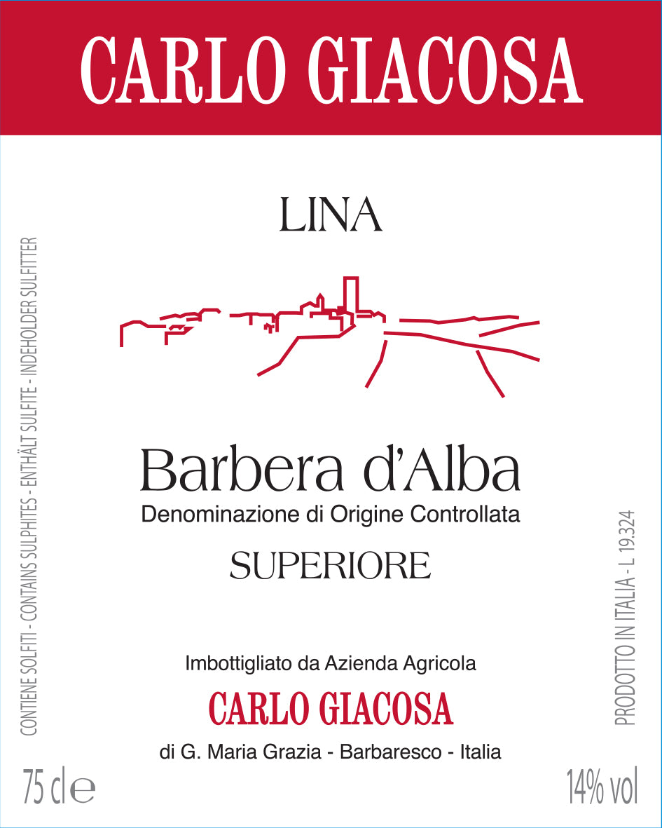 Barbera D'Alba Superiore 'Lina', Carlo Giacosa