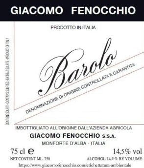 Barolo, Giacomo Fenocchio 2021