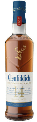 Glenfiddich 14 Year Bourbon Barrel Single Malt Scotch Whiskey with 50ML 15 Year and 18 Year