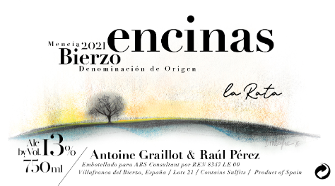 Bierzo Tinto 'Encinas- La Rata', Antoine Graillot & Raul Perez 2021