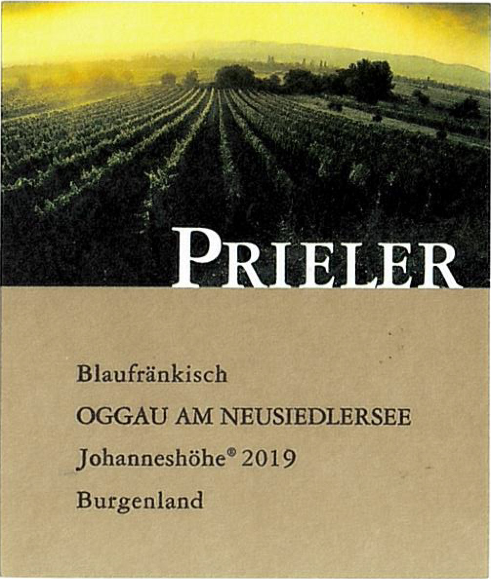 Blaufrankisch Oggau Johanneshohe, Prieler