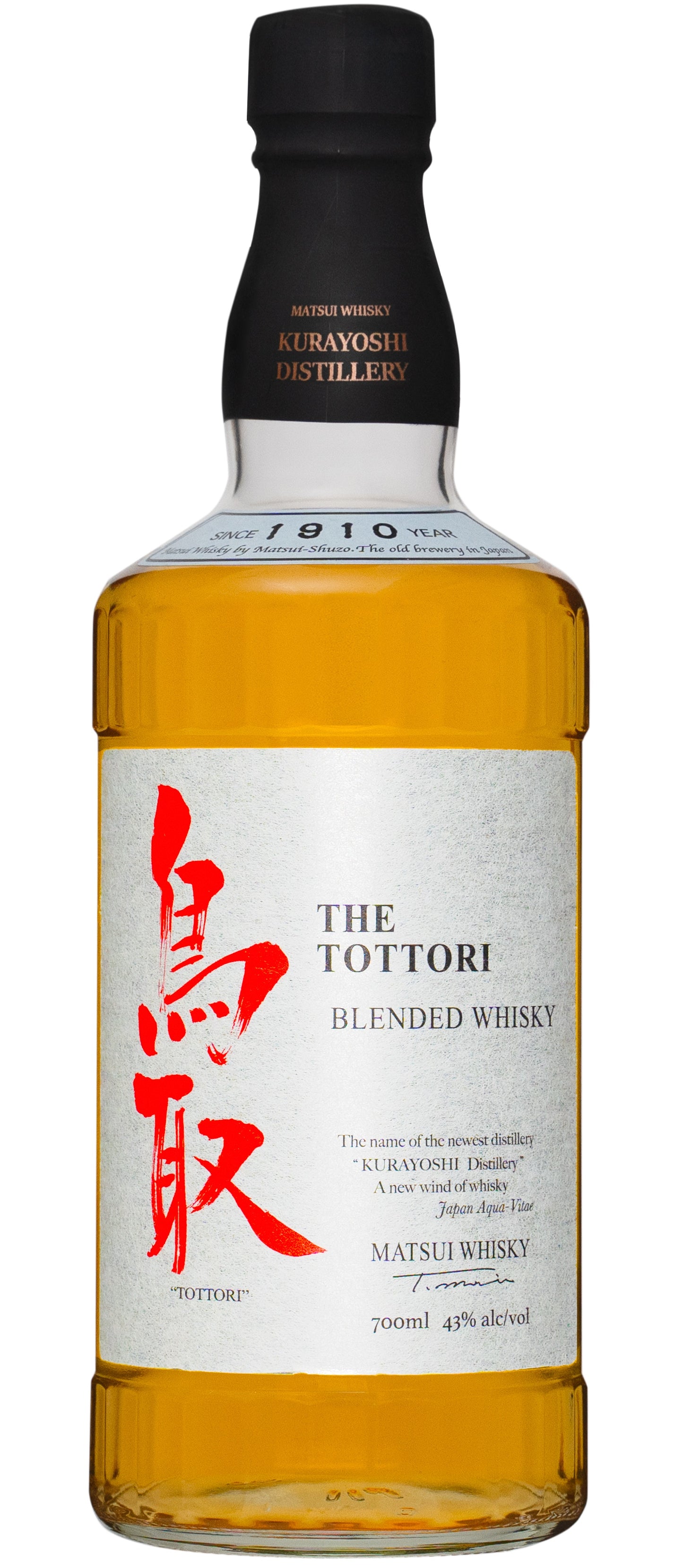 Blended Whisky, 'The Tottori,' Matsui Whisky