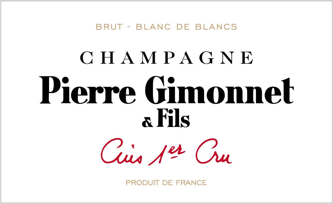 "Cuis" Blanc de Blancs 1er Cru Brut, Champagne P. Gimonnet et Fils