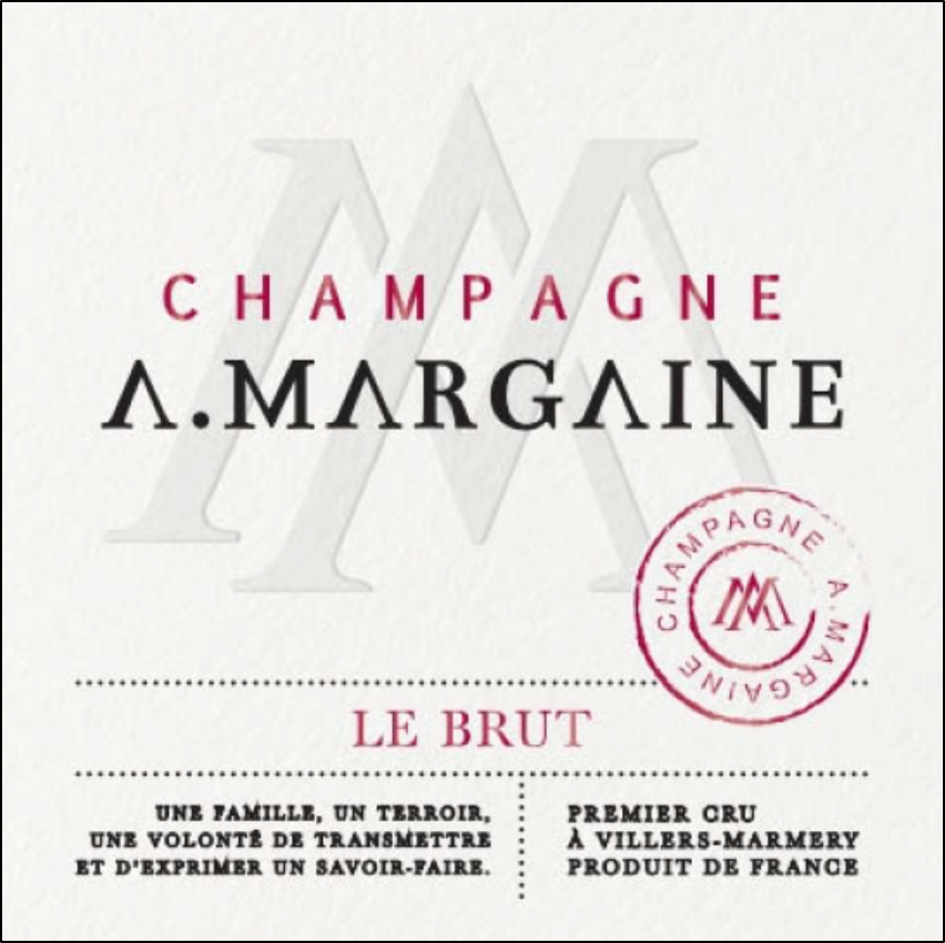 "Le Brut" 1er Cru Brut, Champagne A. Margaine