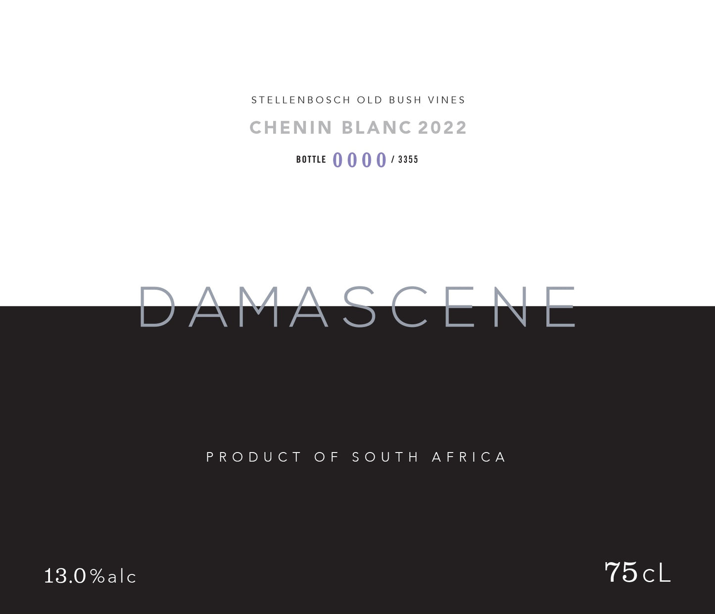 Chenin Blanc 'Stellenbosch - Old Bush Vines', Damascene 2023