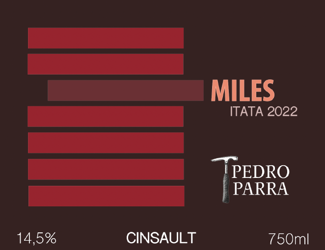 Cinsault, 'MILES', Pedro Parra 2022