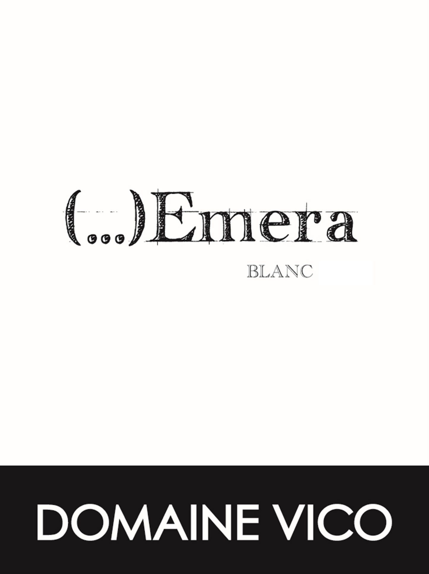Corse Blanc "Emera", Domaine Vico 2024
