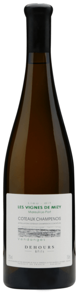 Coteaux Champenois Blanc "Les Vignes de Mizy", Champagne Dehours 2019