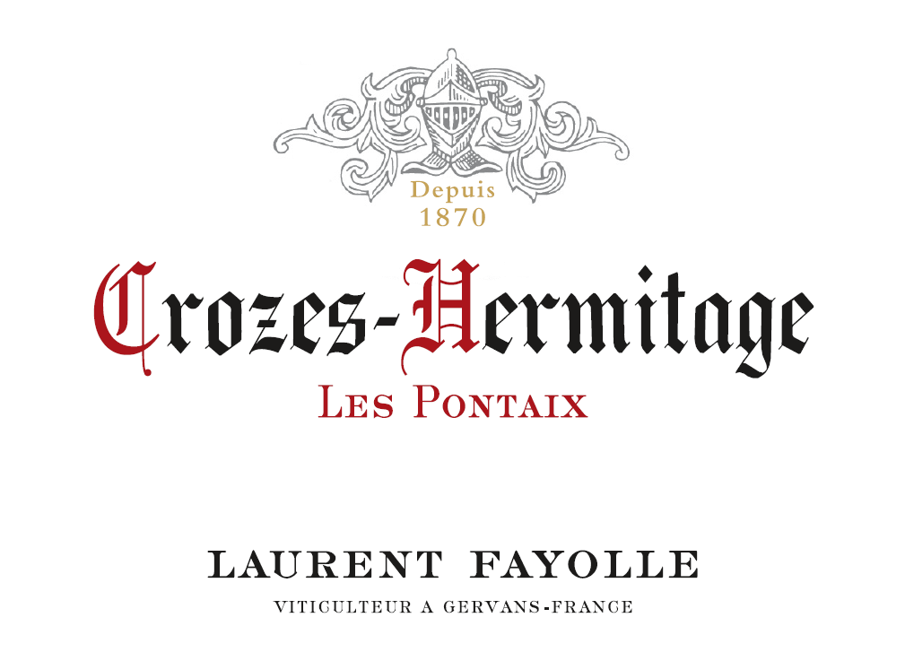 Crozes-Hermitage "Les Pontaix", Laurent Fayolle 2022