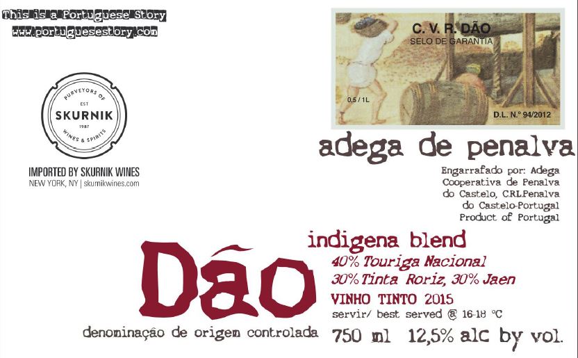 Dao Tinto 'Indigena', Adega de Penalva