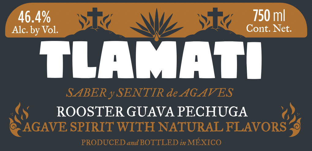 Destilado de Agave, Pechuga, 'Buried Series - Rooster Guava', Tlamati