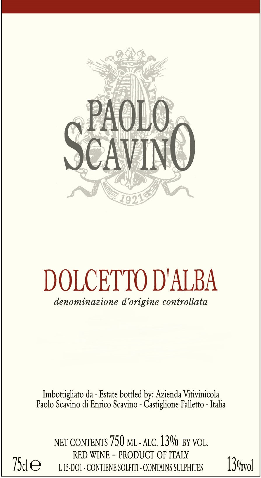 Dolcetto D'Alba, Paolo Scavino