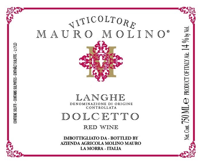 Dolcetto Langhe, Mauro Molino