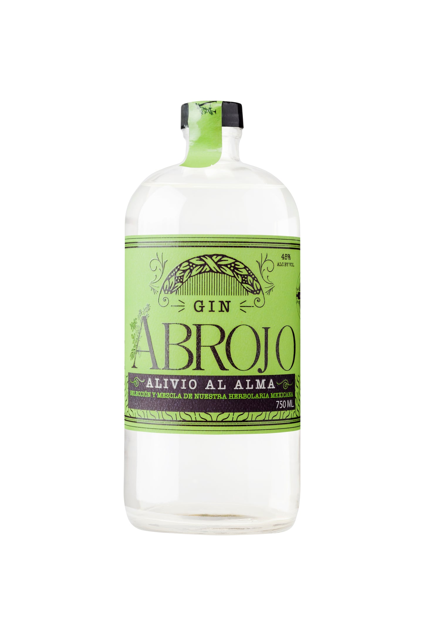 Dry Gin, Artesanal (Green Label), Abrojo