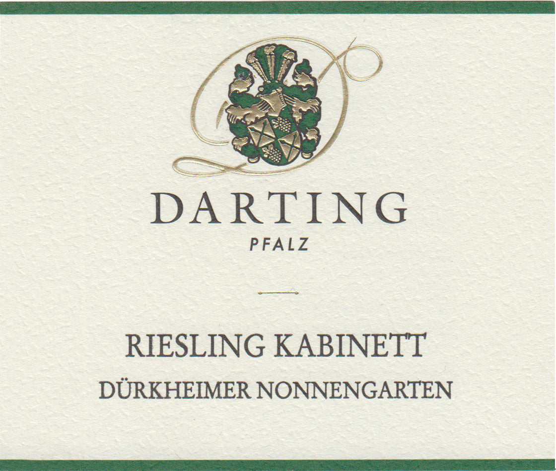 Durkheimer Nonnengarten Riesling Kabinett, Darting