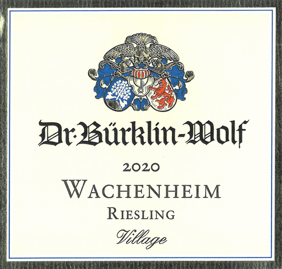 Wachenheim Riesling, Dr. Burklin-Wolf