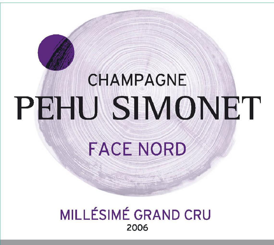 "Millesime Face Nord" Grand Cru Extra Brut, Champagne Pehu-Simonet 2009