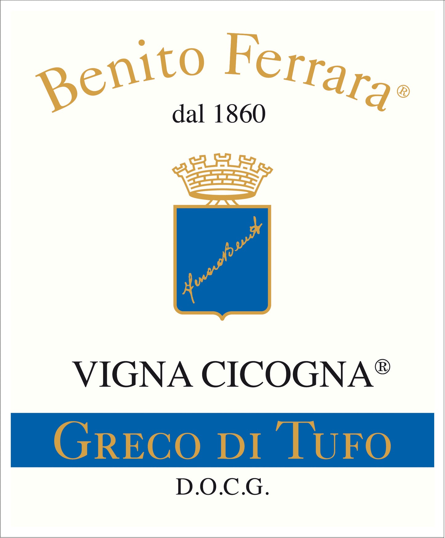 Greco di Tufo 'Vigna Cicogna', Benito Ferrara 2024