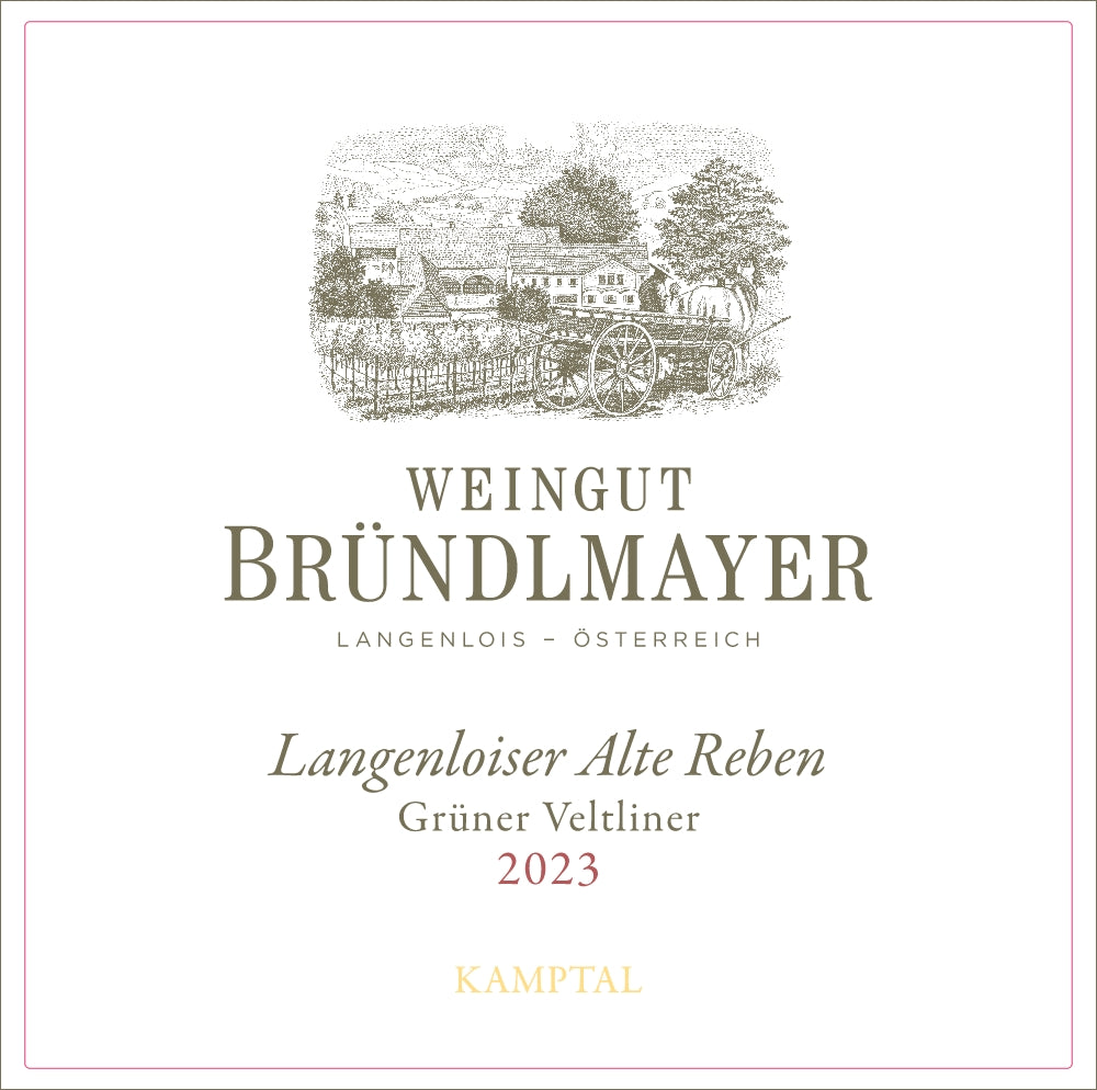 Gruner Veltliner Alte Reben, Brundlmayer 2023
