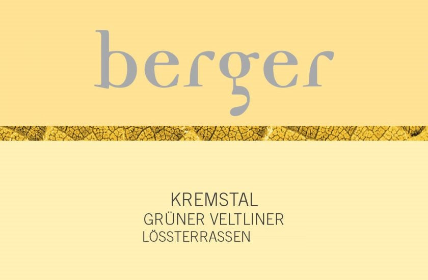 Gruner Veltliner Lossterrassen Kremstal DAC, E & M Berger 2024