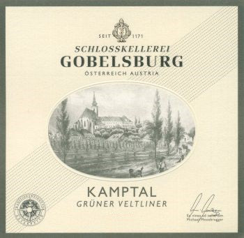 Gruner Veltliner Kamptal DAC, Schlosskellerei Gobelsburg