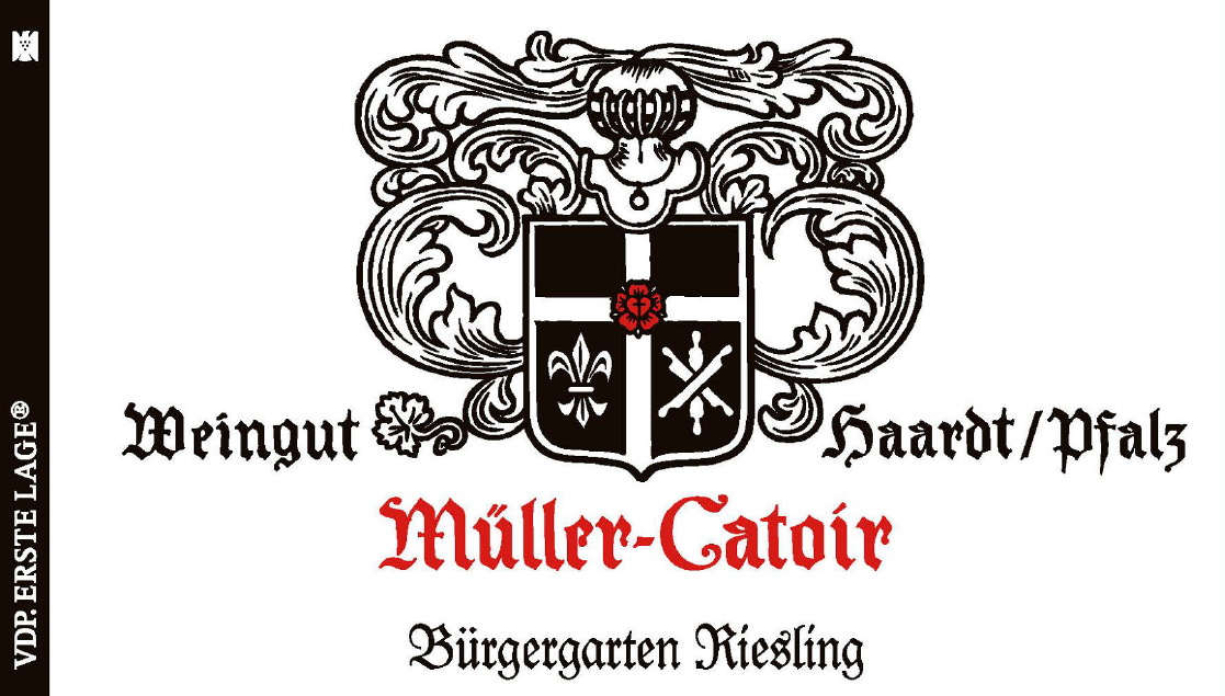 Haardter Burgergarten Riesling Erste Lage Trocken, Muller-Catoir 2023